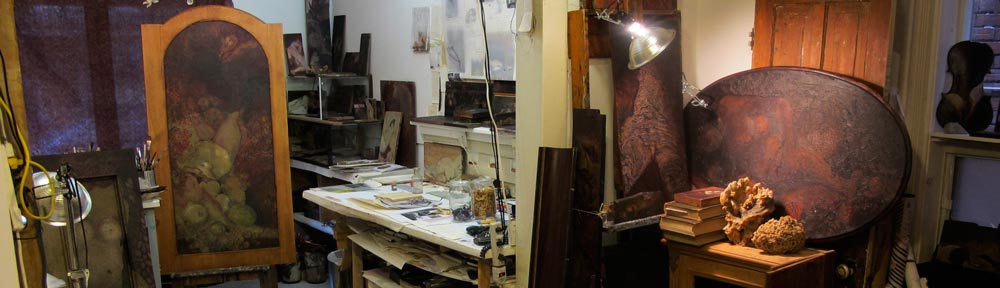 Sophie la Rosiere's studio