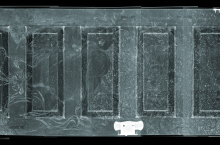 X-ray of Hidden Painting 264 (Black Door)