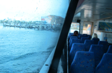 On the Ferry Boat approaching (photo credit Beth Kapusta)