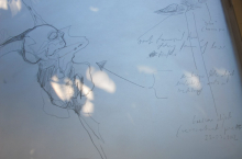 He Dreamed Overtime drawing (photo credit Beth Kapusta)