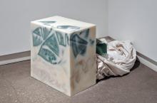 Bedding Cast Into Wax, Daniel Faria Gallery 2015