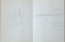 drawings in sketchbook