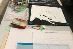 Work in progress at a workshop in 2025