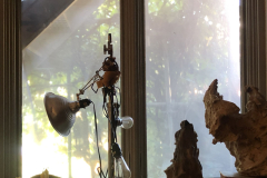 DYI Bird Safe Window - Sheer Curtain